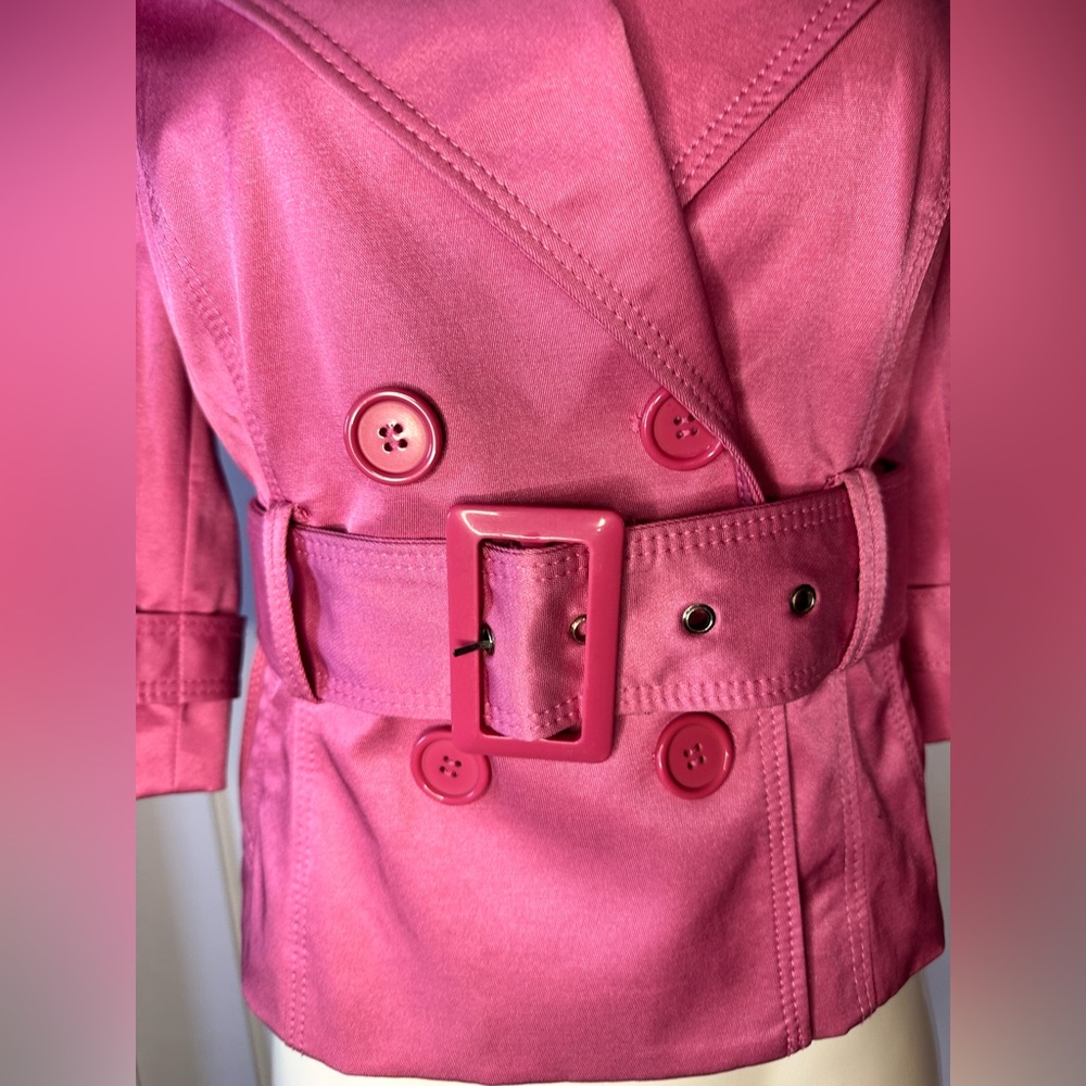 Pink Belted Jacket - Picture 5 of 10